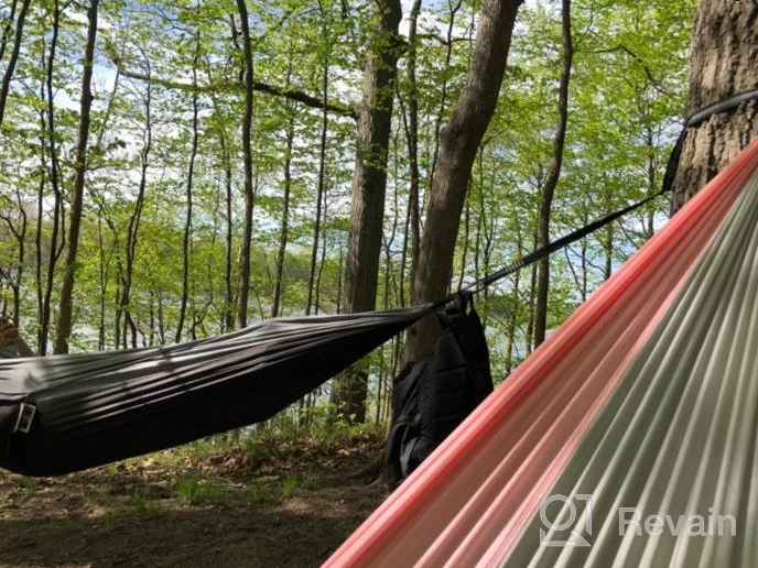 img 1 attached to Experience Ultimate Comfort With AnorTrek Camping Hammock - Lightweight, Portable And Durable For Backpacking, Hiking And Camping! review by Bob Ramthun