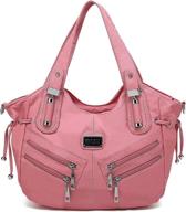 плечи scarleton zippers washed shoulder h147601 women's handbags & wallets and shoulder bags логотип