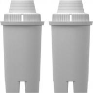 2 сменных фильтра в упаковке для pitcherpod и dispensepod логотип
