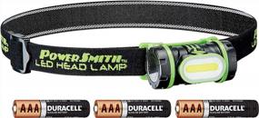 img 4 attached to PowerSmith PHL15F: All-Weather LED Headlamp With 150 Lumens, Rotating Head, And 18 Hour Runtime