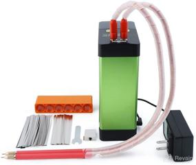 img 3 attached to 🔋 U.S. Solid Battery Spot Welder with Capacitor Energy Storage – 11.6 KW Mini Portable Spot Welding Equipment feat. 70A Welding Pen for 18650, 14500 Lithium Battery Pack Building