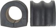 🔧 acdelco professional 45g0782 front suspension stabilizer bar bushing: black, reliable performance logo