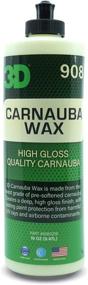 img 2 attached to Premium 3D Carnauba Wax – Maximum Gloss with Deep Shine, Brazilian Carnauba Liquid Wax – Extended UV Paint Protection – Quick & Easy Application on Cars, RVs, Boats, Motorcycles – Non-Staining Detailing Products 16oz.