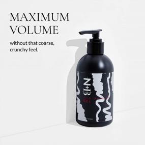 img 1 attached to N+B Hold The Volume Set - Curl Cream + Styling Gel Made W/ Blue Agave Oil Paraben-Free, Sulfate-Free For All Hair Types & Textures
