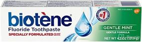 img 1 attached to Gentle Mint Biotene Toothpaste: Enhanced Fluoride Oral Care Solution