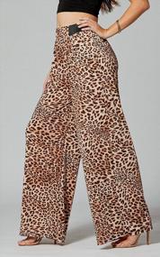 img 1 attached to Women'S High Waisted Palazzo Pants With Pockets - Wide Leg Variety Of Colors And Prints