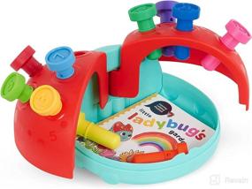 img 1 attached to 🐞 Battat Education – Fine Motor Peg Toy with Playbook for Toddlers, Kids – Montessori Toy with Pegs – Educative & Developmental Toy – Learning Ladybug – 18 Months +