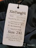 img 1 attached to 🧥 XinYangNi Men's Winter Warm Puffer Vest with Thick Fleece Lining - Sleeveless Jacket for Outdoor Activities review by Nguyen Taylor