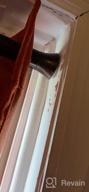 img 1 attached to 🔧 Adjustable Chrome Tension Curtain Rod - 54-90" Width, Classic Finial, from Amazon Basics review by Jaymai Alford