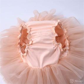 img 1 attached to Anbaby Baby Girls Tutu Bloomers Set - Toddler Tutu Skirt Diaper Cover with Lace Headband