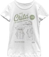 star wars girls crew x large girls' clothing via tops, tees & blouses логотип