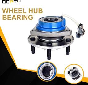 img 3 attached to 🔧 OCPTY Wheel Bearing Assembly 513121 - Compatible with Buick Regal Rendezvous, Chevrolet Impala Venture, Cadillac Eldorado Seville, Olds Intrigue Silhouette, Pontiac Montana W/ABS - 5 Lugs - (Pack of 1)