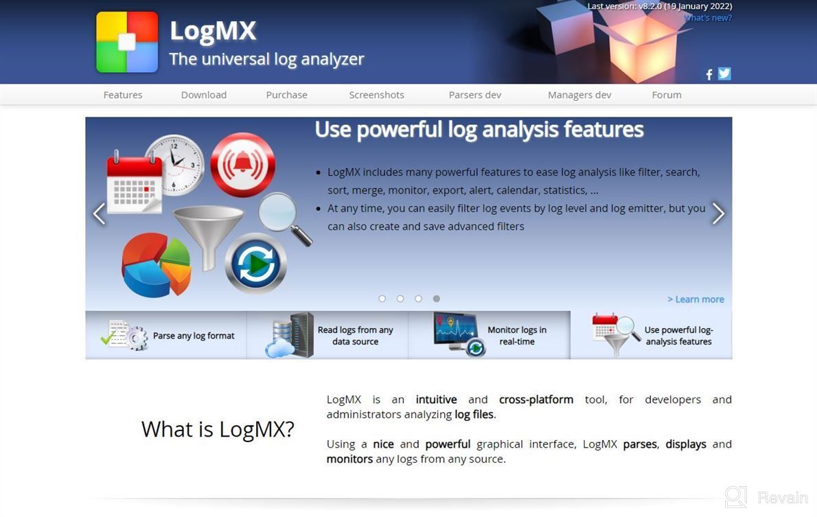 img 1 attached to LogMX review by Patrick Reid