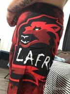 img 1 attached to LAFROI Mens MMA Cross Training Boxing Shorts Trunks With Drawstring And Pocket For Fight Wear - QJK01 review by Christopher Kumar