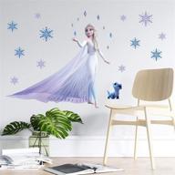 decorstyle princess-2 giant wall decals for kids rooms and nursery: peel & stick, large, removable vinyl stickers - premium, eco-friendly, bring your walls to life! logo