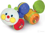 🐛 melissa & doug k's kids inchworm baby toy - interactive rattles, clicks, and self-propelling fun for infants logo