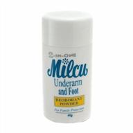 milcu underarm foot deodorant powder logo