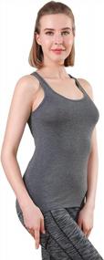 img 2 attached to Women'S Athletic Tank Top Sleeveless Workout Tops - Vislivin Racerback Tank