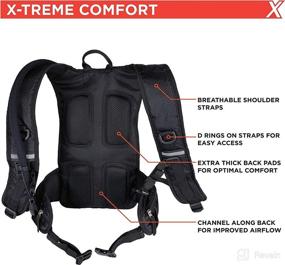 img 2 attached to RevX Thermal Hydration Backpack with 2L BPA Free Bladder - Keep Liquids Cool for Hours - Perfect for Hiking, OCR, Cycling, Camping, MTB