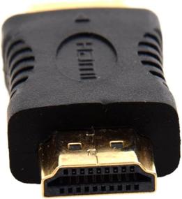 img 1 attached to ANRANK AK1913HD 19 Pin HDMI Male To HDMI Male Adapter Coupler For HDTV (2 Pack)