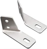 🛵 stainless steel fender saddlebag rail support brackets for harley-davidson touring flt flht ultra classic (1985-2008) - compatible with fixing right/left side логотип