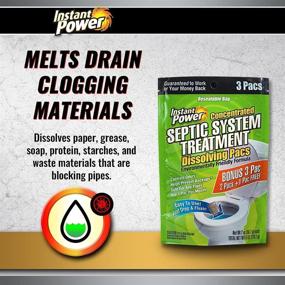 img 3 attached to 💪 Powerful Instant Power Septic System Treatment Dissolving Pacs: Effective Solution for a Healthy Septic System