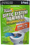 💪 powerful instant power septic system treatment dissolving pacs: effective solution for a healthy septic system logo