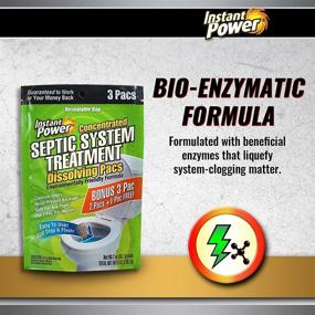 img 1 attached to 💪 Powerful Instant Power Septic System Treatment Dissolving Pacs: Effective Solution for a Healthy Septic System