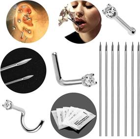 img 1 attached to 💉 Professional Ear Nose Piercing Kit: Safe and Effective Piercing Solution