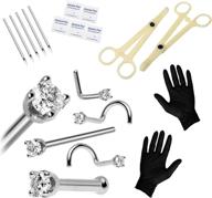 💉 professional ear nose piercing kit: safe and effective piercing solution logo