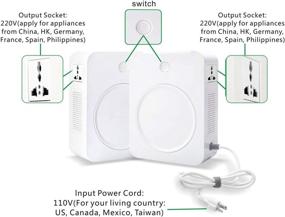 img 1 attached to ⚡️ Tonchean Step Up Transformer: 110V to 220V 3000W Voltage Converter for Coffee Machine, Food Processor - US Plug