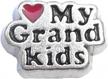 cherish your grandkids with this beautiful love my grandkids floating locket charm logo