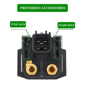 img 2 attached to 🔌 Road Passion Starter Solenoid Relay | Yamaha Raptor 700 YFM700 2006-2012 and Raptor 700R YFM700R 2008-2012