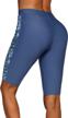 ekouaer swimming leggings waistband boardshort women's clothing - swimsuits & cover ups logo