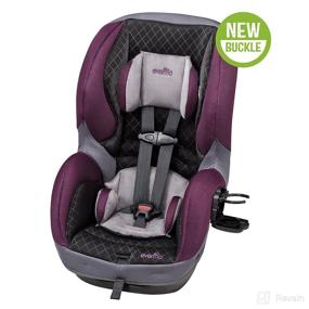 img 1 attached to 🌸 Evenflo SureRide DLX Convertible Car Seat in Sugar Plum: Safety and Comfort in Style