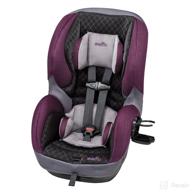 🌸 evenflo sureride dlx convertible car seat in sugar plum: safety and comfort in style logo