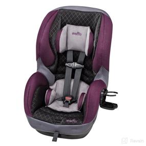 img 2 attached to 🌸 Evenflo SureRide DLX Convertible Car Seat in Sugar Plum: Safety and Comfort in Style