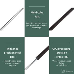 img 2 attached to 🚙 SCITOO Liftgate Lift Supports Replacement Struts Gas Springs Shocks Compatible with Jeep Grand for Cherokee 2005-2010