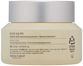 img 1 attached to The Face Shop Mango Seed Advanced Moisturizing Butter Ultra-Moisturizing Butter With Dense-Nutrients For Dry & Sensitive Skin Intense Hydrating & Nourishing Skincare, 1.69 Fl Oz