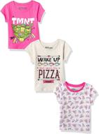 teenage mutant ninja turtles t shirt girls' clothing : tops, tees & blouses logo