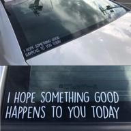 something happens vinyl bumper sticker логотип