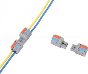 img 4 attached to Безопасное и удобное соединение проводов с 12 разъемами PCS Pluggable для автомобильной и электрической проводки