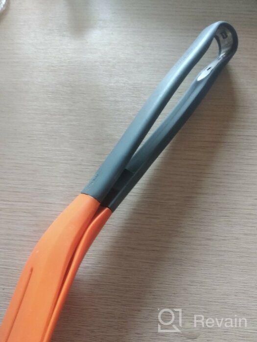 img 2 attached to Joseph Joseph Turner Tongs, nylon orange/grey review by Gabriela Dublewska ᠌