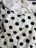 img 1 attached to Stylish NNJXD Toddler Girl Polka Dotted Ruffled Long Sleeve Tutu Party Dresses: A Multilayer Delight review by Robert Viher