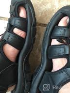 img 1 attached to Ultimate Comfort and Style: PAMRAY Sandals Athletic Fisherman Breathable – Find Your Perfect Outdoor Footwear review by Adrian Garcia