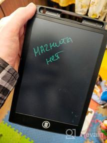 img 5 attached to 🌈 Cimetech 12-Inch LCD Writing Tablet with Colorful Screen, Perfect for Home, School, and Office doodles - Gift for Kids and Adults!