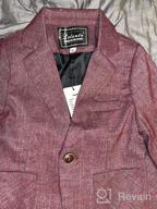 img 1 attached to Timeless Style for Boys: Plaid Blazer Casual Classic Outfits review by Treyshaun Clena