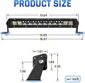 img 3 attached to 12Inch Single 4000LM Driving Lights