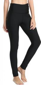 img 2 attached to Stay Safe And Stylish In Ubestyle UPF 50+ High Waist Women'S Leggings