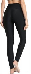img 1 attached to Stay Safe And Stylish In Ubestyle UPF 50+ High Waist Women'S Leggings